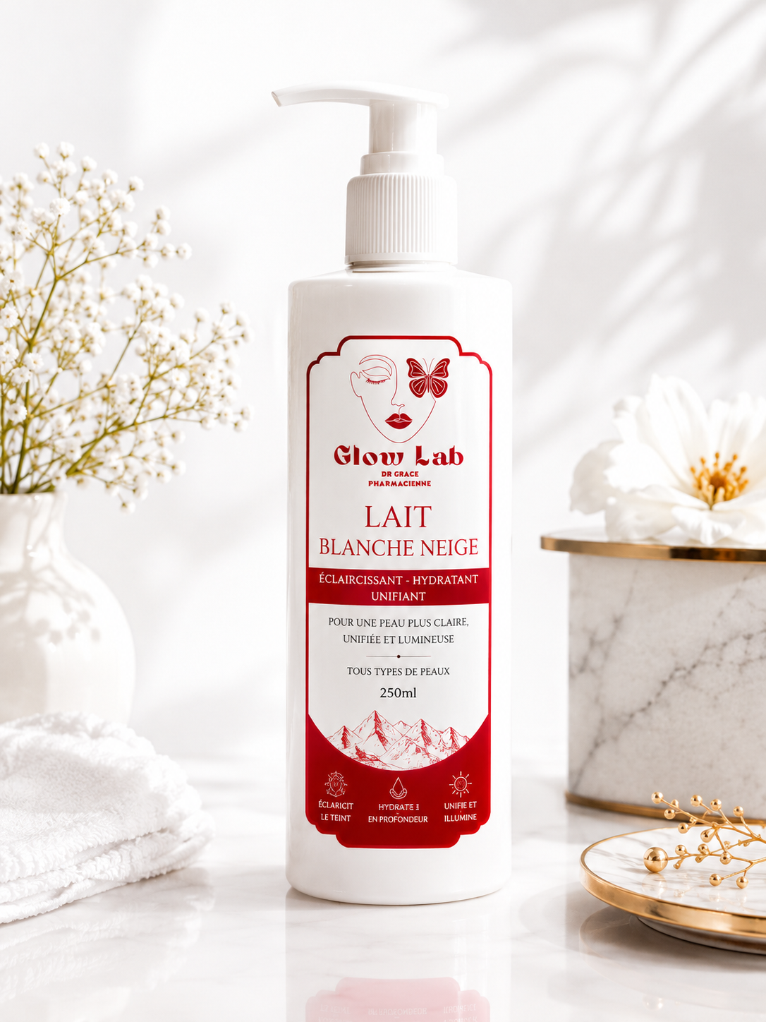 Lait corporel Blanche -Neige
