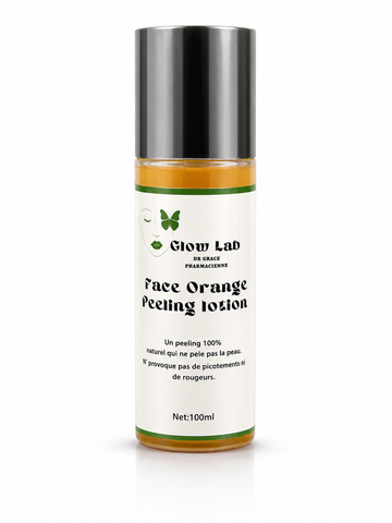 Lotion orange peeling